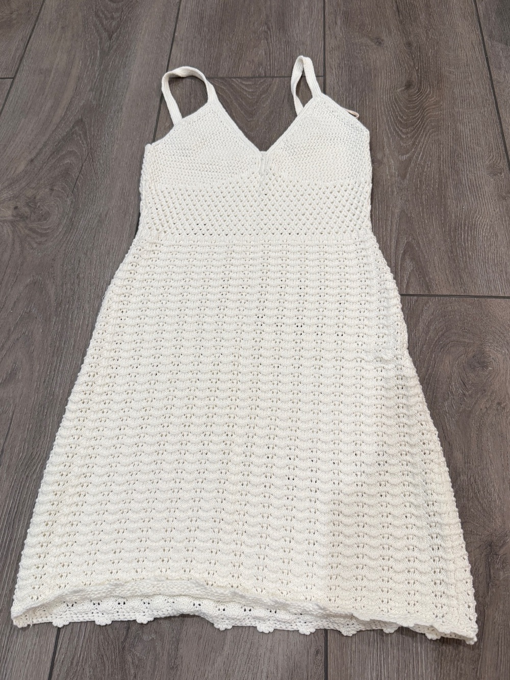 Aritzia Wilfred evie Crochet Dress